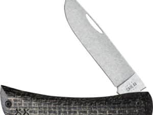 CASE KNIVES CROSSROADS SERIES - BLACK BURLAP LAM SOD BUSTER JR