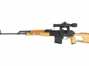 CENT ARMS PSL54 762X54R 24.5 inch optic showcasing precision optics features