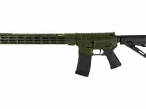 Diamondback DB15 5.56 16" MLOK Rifle in ODG finish, showcasing its quality and design.
