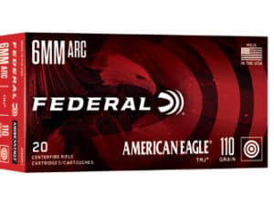 FED AM EAGLE 6MMARC 110GR TMJ 20/200