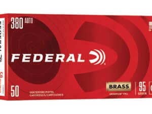 FED CHAMP 380AUTO 95GR FMJ 50/1000