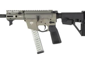 FRD ORD FX9 Elite 9MM Pistol with SBA5 Brace in FDE