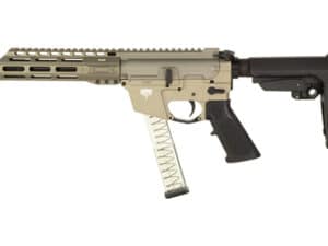FRD ORD FX9 9MM pistol with SBA3 brace and 8" barrel
