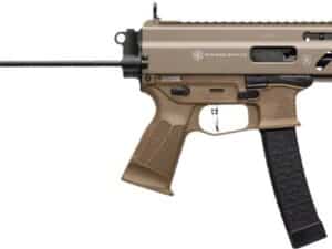 GRAND POWER STRIBOG SP9A3S 9MM - 5" 30RD MAG TAILHOOK BRACE FDE