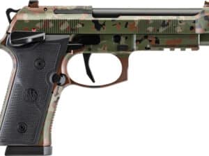 BERETTA 92XI SAO FS 9MM 4.7" - 10RD FLECTARN CAMO 2 MAGS