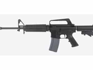 H&R Retro 723 Carbine in black with 30RD magazine, showcasing its lightweight design and classic styling.