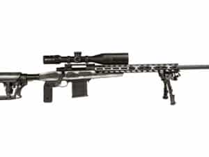 HOWA 1500 Chassis rifle in 6.5CM caliber with 24-inch barrel in Heavy TB Gray finish