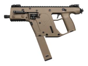 KRISS Vector SDP Pistol 9MM with 5.5 inch barrel in FDE color