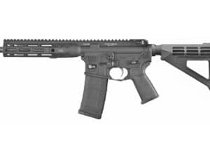 LWRC ICDI PSTL 556 10.5 inch M-LOK black rifle showcasing its sleek design and tactical features