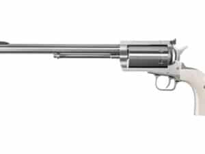 BFR Revolver 30-30 with 10-inch barrel and stainless steel finish, showcasing its precision design and powerful performance.