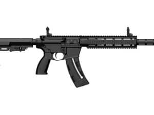 Retay RA1522 .22LR rifle with 16 inch barrel and 25 round magazine in quad black finish