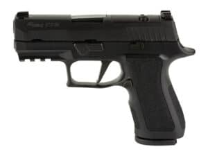 SIG P320 X-COMPACT 9MM pistol featuring ergonomic grip and advanced design for optimal performance