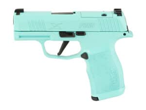 SIG P365X 9MM Compact Pistol in Robins Egg finish