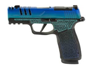 SIG P365 X-MACRO 9MM Pistol with Galactic June Bug Cerakote Finish