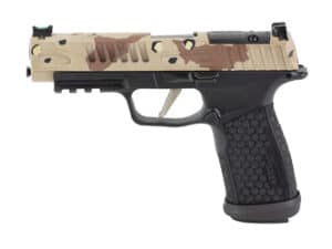SIG P365 FUSE 9MM magazine featuring 21-round capacity and Chocolate Chip DS Camo finish