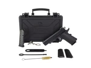 TISAS 1911 B45R .45ACP pistol with 4.25 inch barrel and black finish