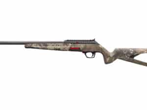 WIN WILDCAT 22LR semi-automatic rifle with TrueTimber Strata camouflage finish and Picatinny rail