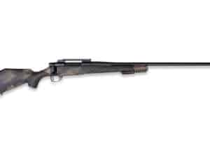 WBY Vanguard Black Hills .223 REM rifle with ergonomic stock and premium accessories