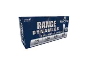 45 ACP RANGE DYNAMICS 230 GR FMJ 860 FPS PRIOR PART 45A
