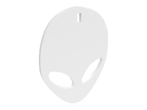 Birchwood Casey AR500 3/8" Steel 1 Hole Animal Silhouette Target - Alien 1/ct