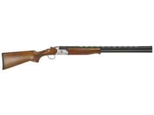 Escort Optima O/U Shotgun featuring walnut stock and 28" barrel, ideal for hunting and competitive shooting