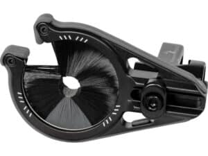Bear Archery Whisker Biscuit Pro Arrow Rest in black, featuring ambidextrous design and durable aluminum construction