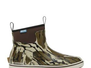 LaCrosse Mens Alpha Deck Boot 6" Mossy Oak Original Bottomland Size 8