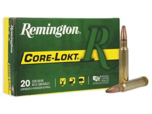 Remington Core-Lokt Rifle Ammunition .338 Win Mag 250 gr PSP 2660 fps 20/ct