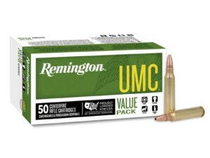 Remington UMC Rifle Ammunition .223 Rem 45gr JHP 3550 fps 50/ct