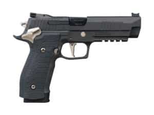 Sig Sauer P226 X-Five Nightmare Black Handgun with G10 grips and 5-inch barrel