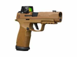 Sig Sauer P365-XF DH3 Handgun 9mm Luger 17(1)& 21(2)rd Magazines 3.7" Barrel DH3 Slide Coyote Romeo-X Competition Magwell