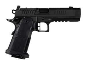 Alpha Foxtrot AF1911-ROMULUS Handgun DLC Finish 9mm Luger 17(1)&20(1)rd Magazines 4.25" Compensated Threaded Barrel