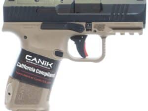 Canik Mete MC9 L Handgun 9mm Luger 10rd Magazine 3.18" Barrel Black/FDE CA Compliant