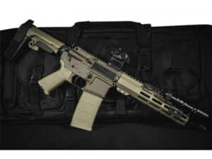 Shark Coast Grassy Knoll AR15 Pistol Bundle 5.56mm 30rd Mag(1) 10.5'' Threaded Barrel Vortex Red Dot Streamlight and Bag