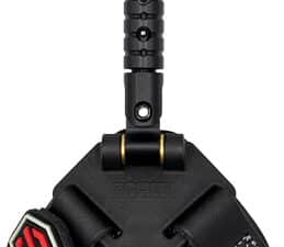 SCOTT RELEASE SHARK RTS DOUBLE - JAW BLACK LEATHER BUCKLE