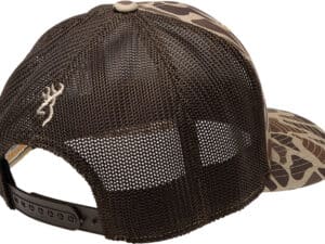 BROWNING CAP FLASHBACK 110MESH - BACK REC PATCH TAN CAMO