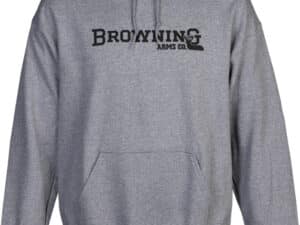BROWNING HOODIE BACKFENCE - HEATHER GRAY LARGE