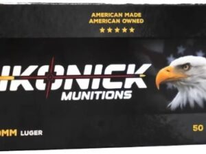 IKONICK USA 9MM 147GR FMJ - SUBSONIC 50RD 20BX/CS