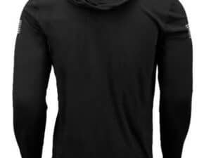 GLOCK HOODED PERFORMANCE LONG - SLEEVE SHIRT 2XL BLACK