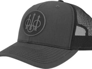 BERETTA CAP JS TRUCKER CIRCLE - PATCH MESH BACK CHARCOAL/BLACK