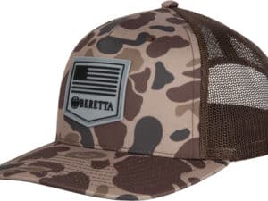BERETTA CAP PM TRUCKER R 112 - RUBBER PATCH BROWN DUCK CAMO