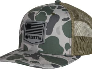 BERETTA CAP PM TRUCKER R 112 - RUBBER PATCH GREEN DUCK CAMO