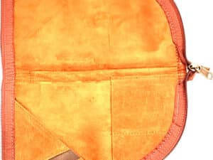 PALMETTO PISTOL CASE MEDIUM - OX BLOOD-BROWN BUFFALO