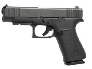 GLOCK 48 9MM LUGER FS 15-SH - W/ FRONT RAIL BLACK