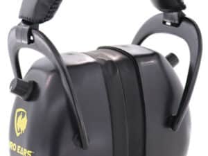 PRO EARS GOLD II 30 EAR MUFF - ELECTRONIC W/PADDED BASE BLK