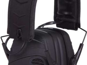 PRO EARS RIFLEMAN TAC EAR MUFF - ELECTRONIC PADDED NRR 25 BLACK