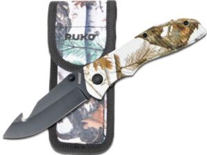 RUKO FOLDER GUT HOOK 3.5" - TUNDRA HANDLE CLAMSHELL
