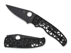 SPYDERCO EDGERATI GEOMETRIC 3.57 BLK