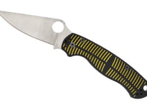 SPYDERCO PARA MILITARY 2 SALT YLW/BK