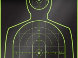 TRUGLO TRU-SEE REACTIVE TARGET - HANDGUNNER 12" X 18" 12-PACK